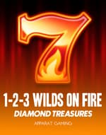 1-2-3 Wilds on Fire - Diamond Treasures