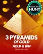 3 Pyramids of Gold: Hold & Win